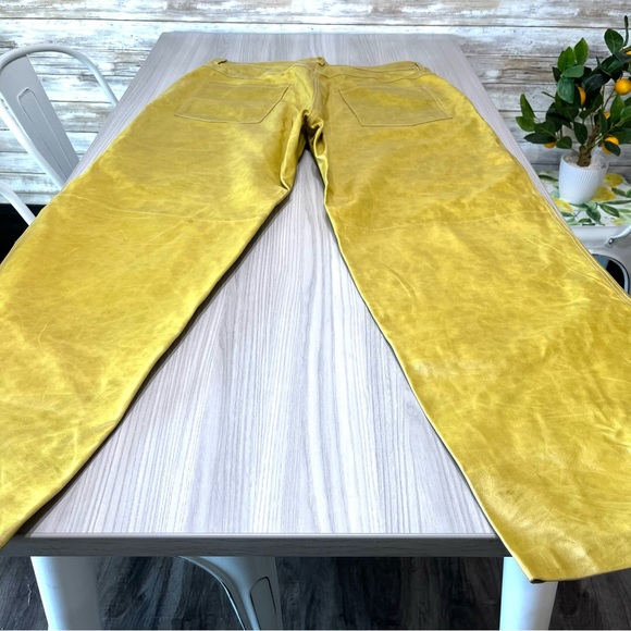 Vintage/Rare Davoucci Patch Work Genuine Leather Hip Hop Pants Size 40 - Picture 3 of 12